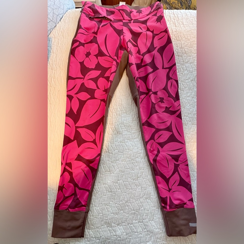 Adidas Stella McCartney Women Pink Leggings Size XS